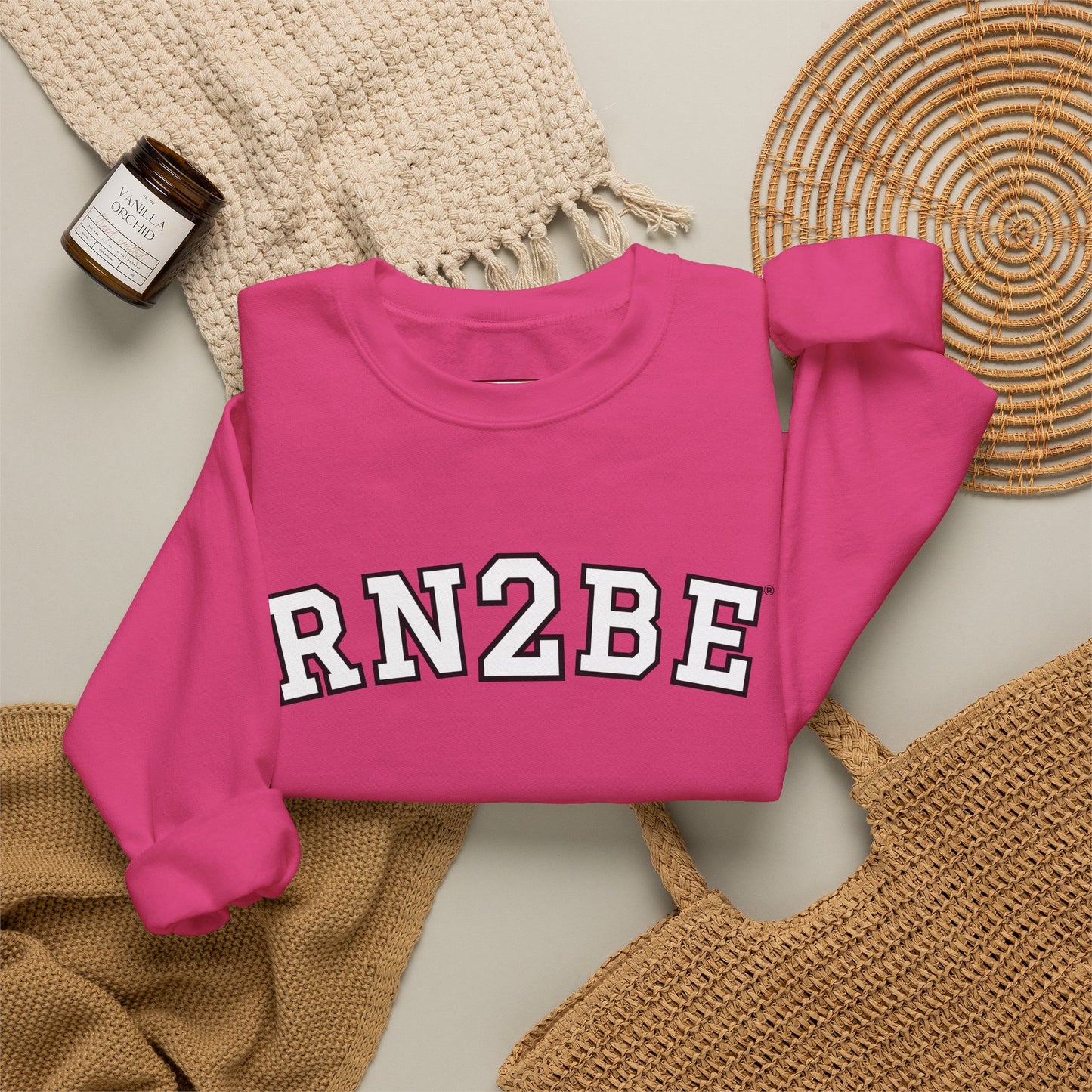 RN2BE® Logo Bold Sweatshirt