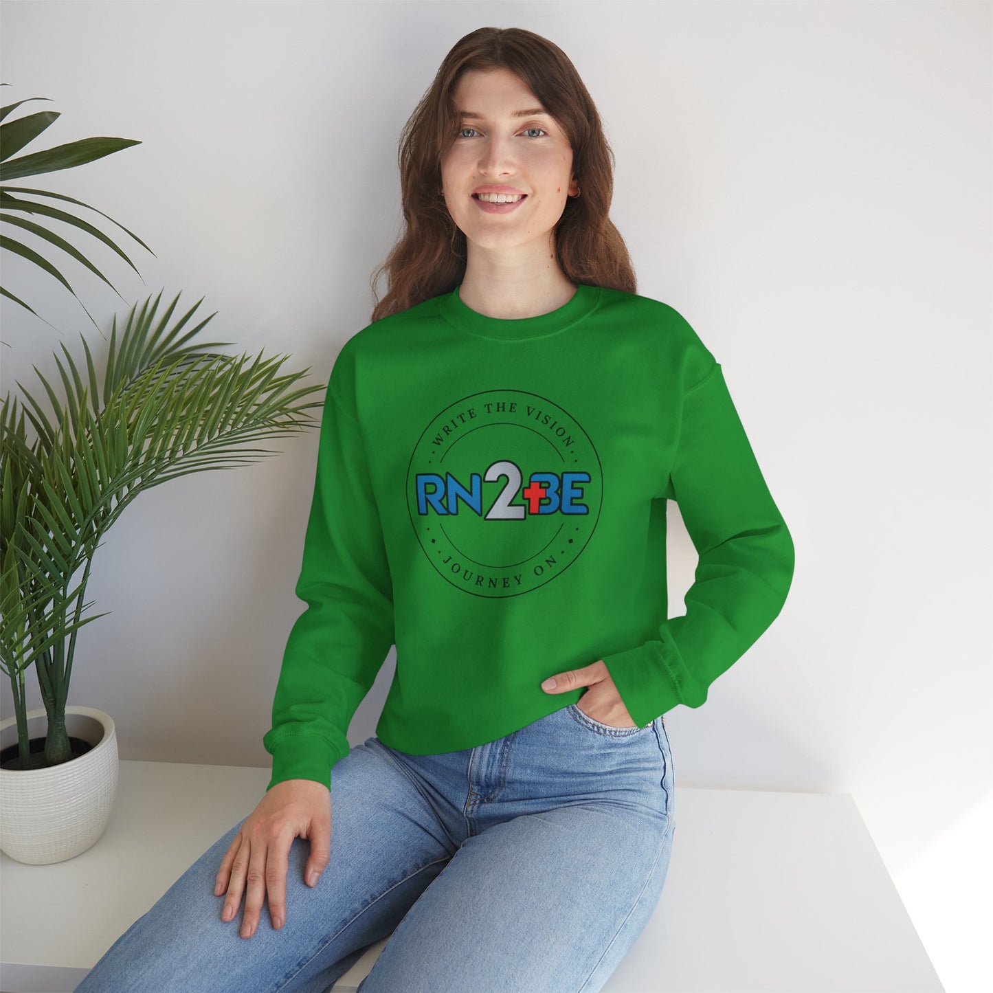 RN2BE Full Circle Logo Sweatshirt BLK