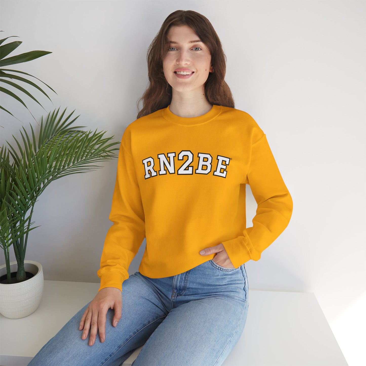 RN2BE® Logo Bold Sweatshirt