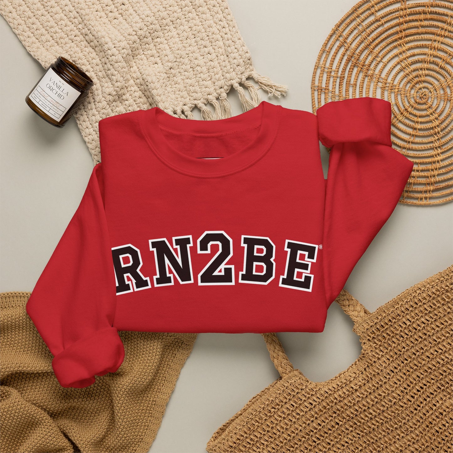 RN2BE® Logo Bold Sweatshirt
