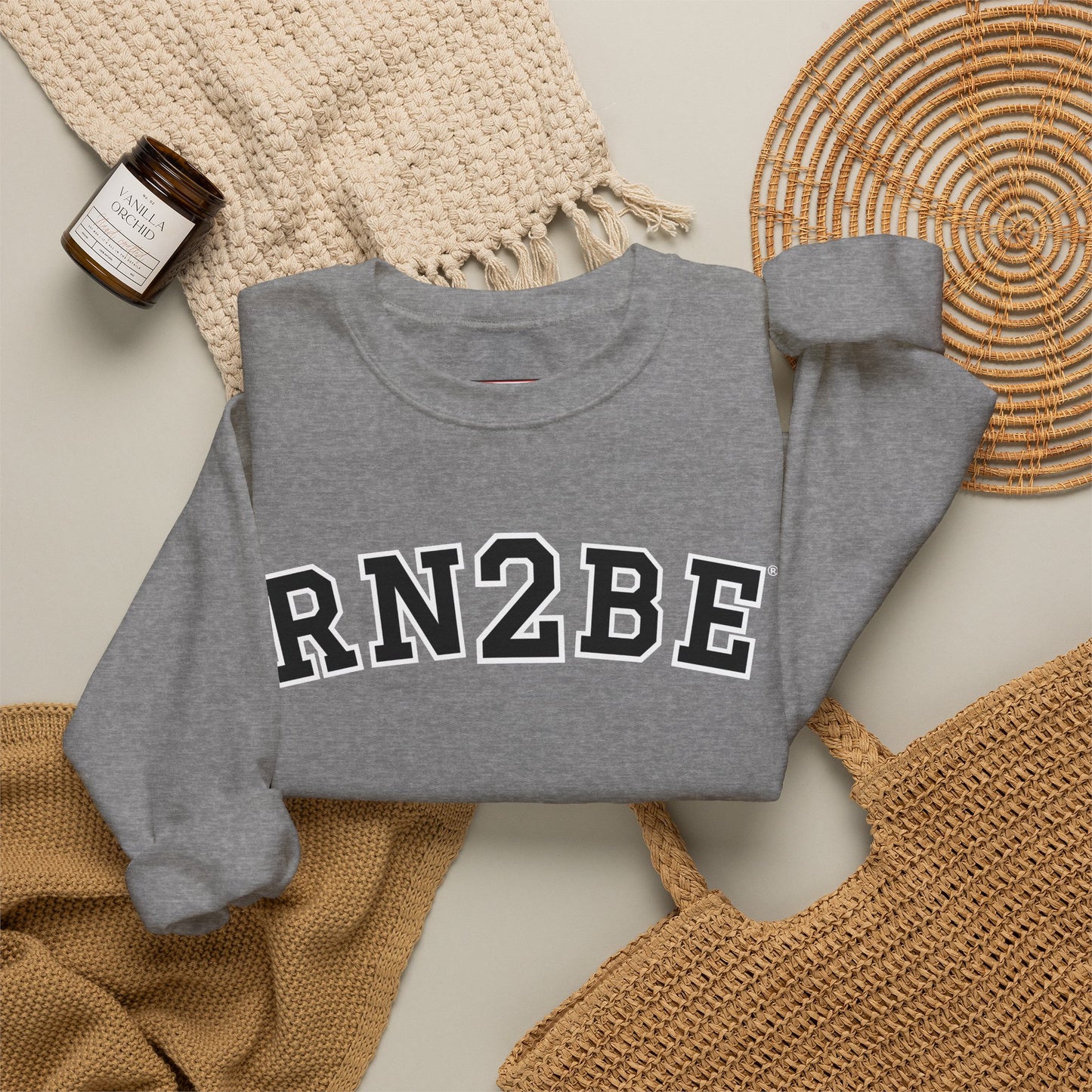 RN2BE® Logo Bold Sweatshirt