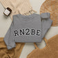 RN2BE® Logo Bold Sweatshirt