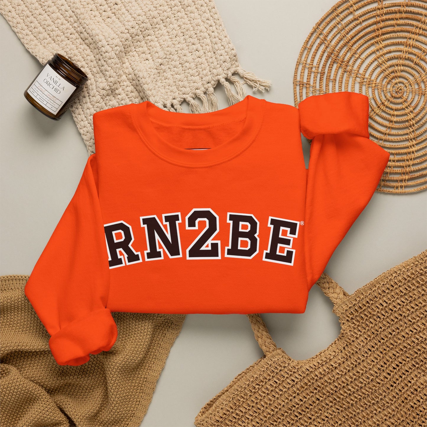 RN2BE® Logo Bold Sweatshirt