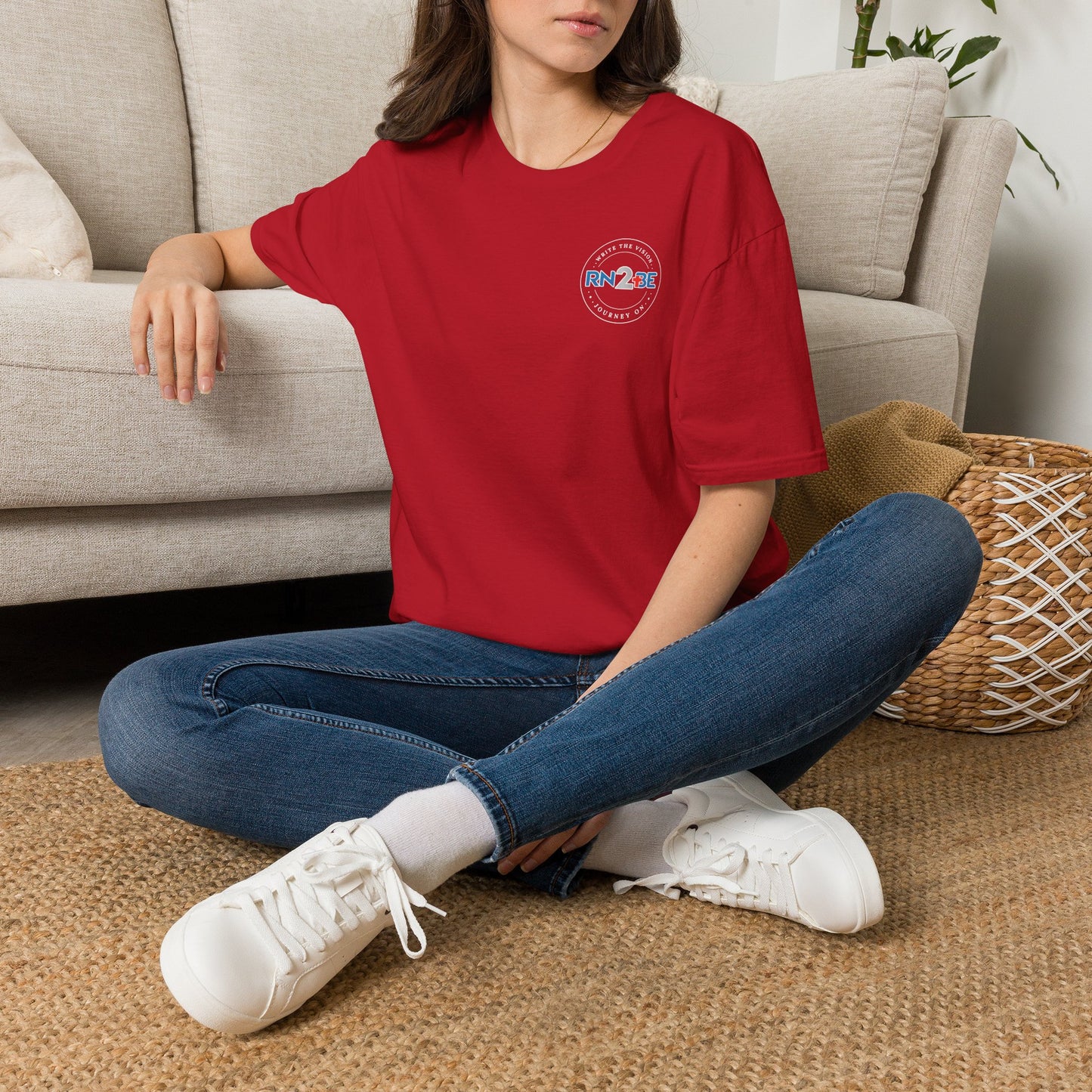 RN2BE Full Circle T-shirt WHT