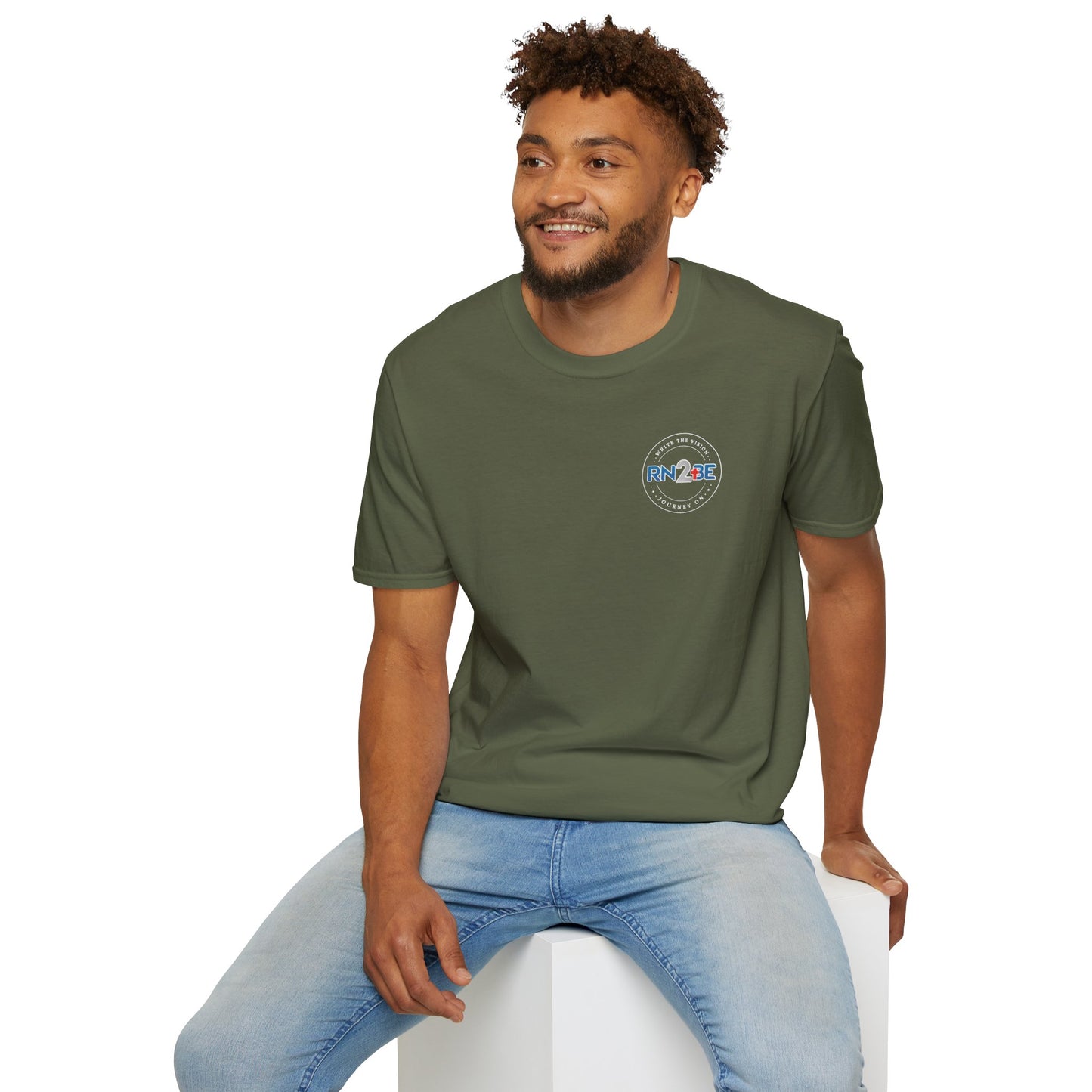 RN2BE Full Circle T-shirt WHT
