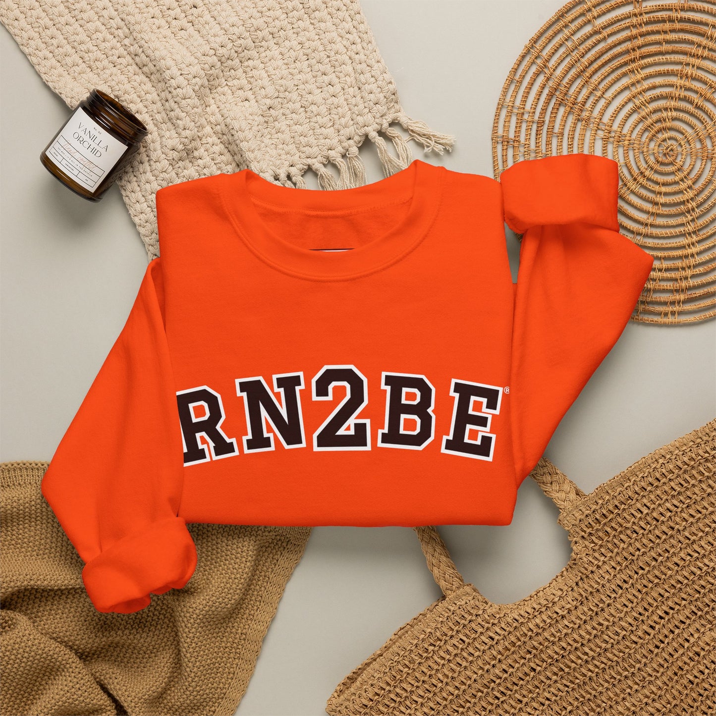 RN2BE® Logo Bold Sweatshirt