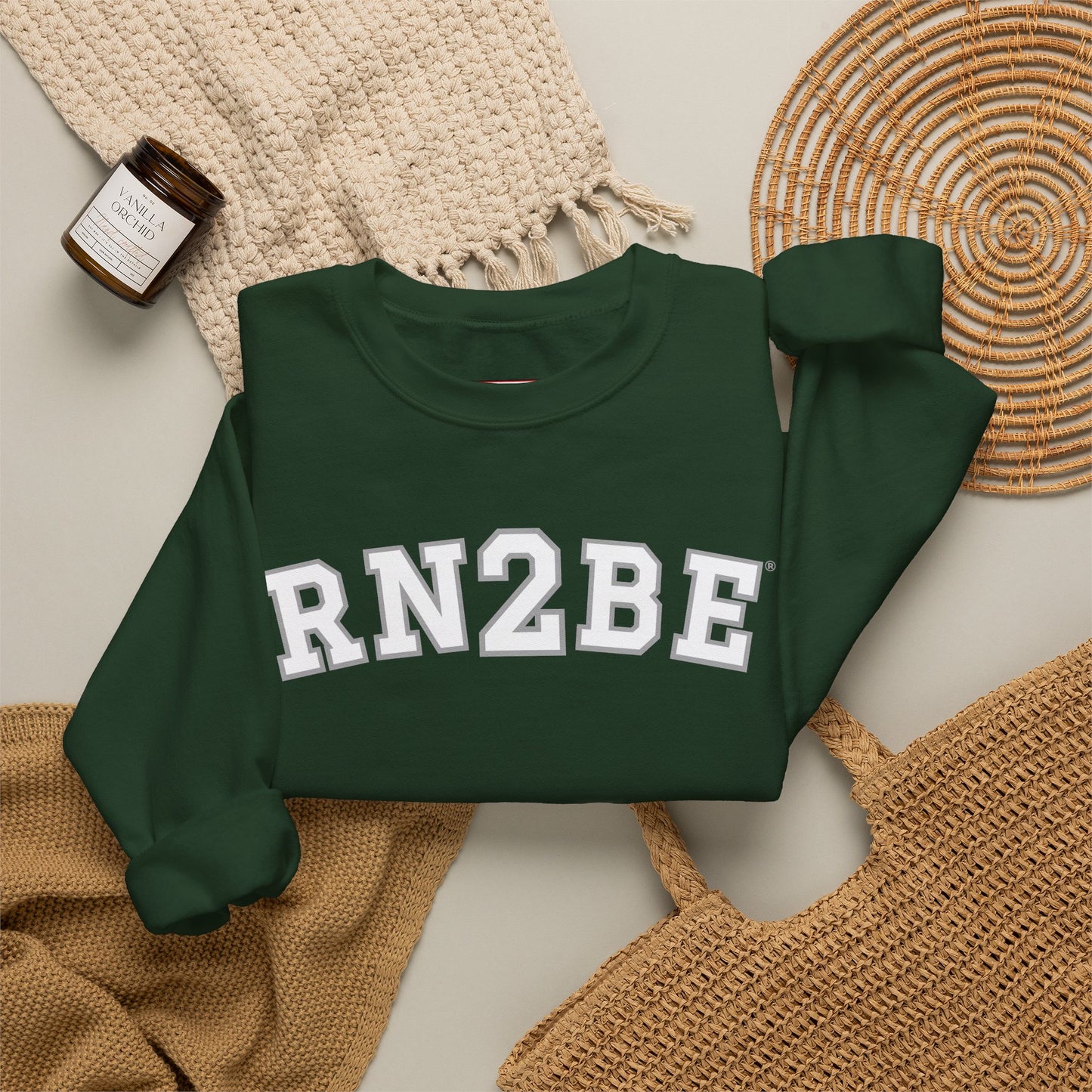 RN2BE® Logo Bold Sweatshirt