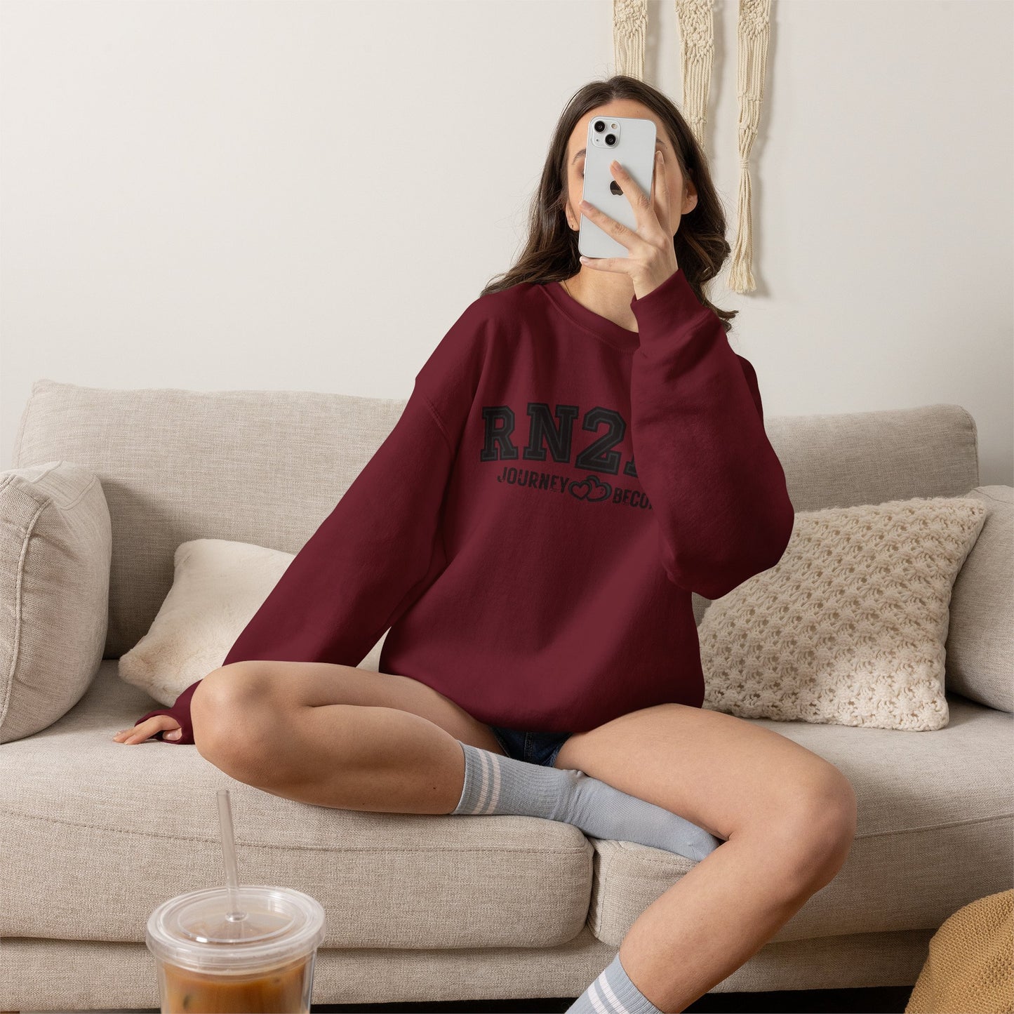 RN2BE® BlackOut Journey to Becoming Sweatshirt