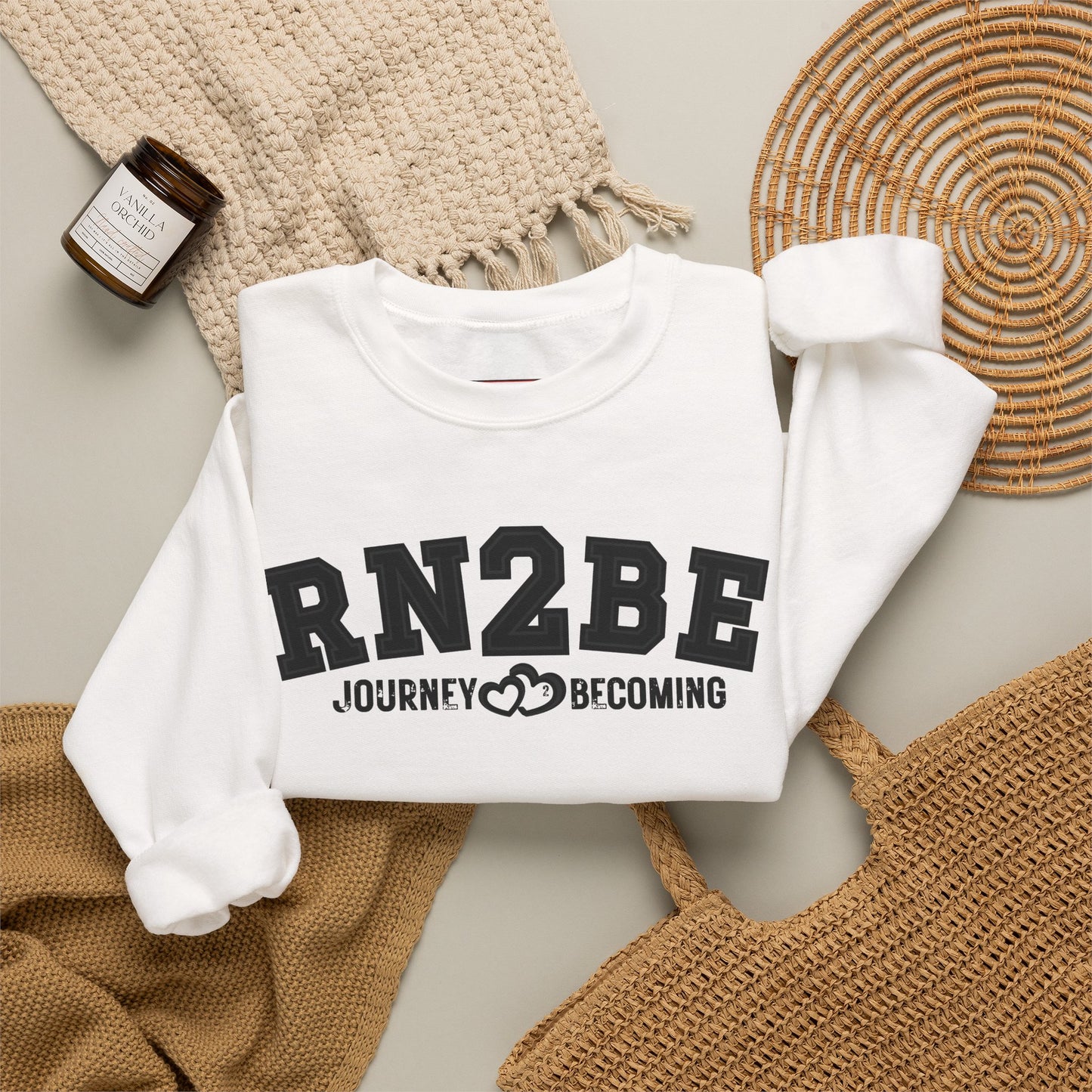 RN2BE® BlackOut Journey to Becoming Sweatshirt