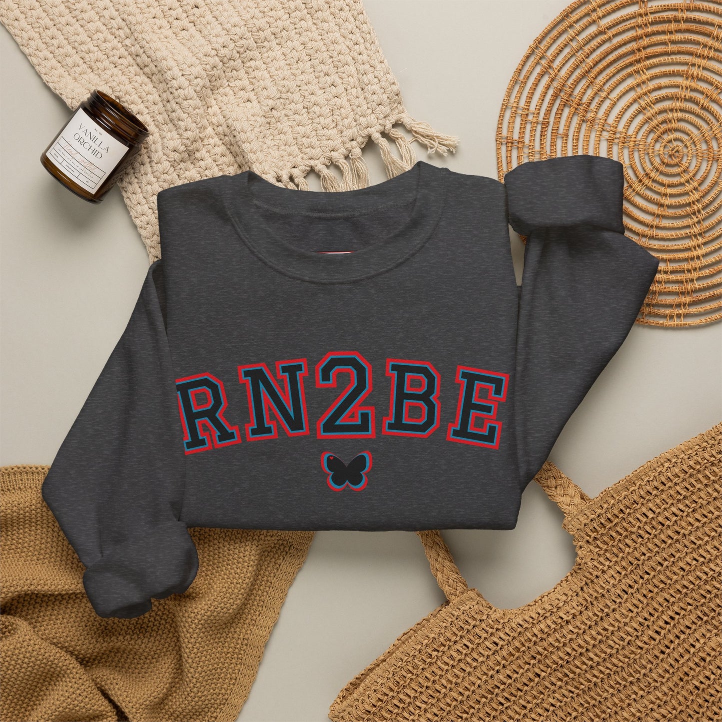 The RN2BE® Butterfly Sweatshirt