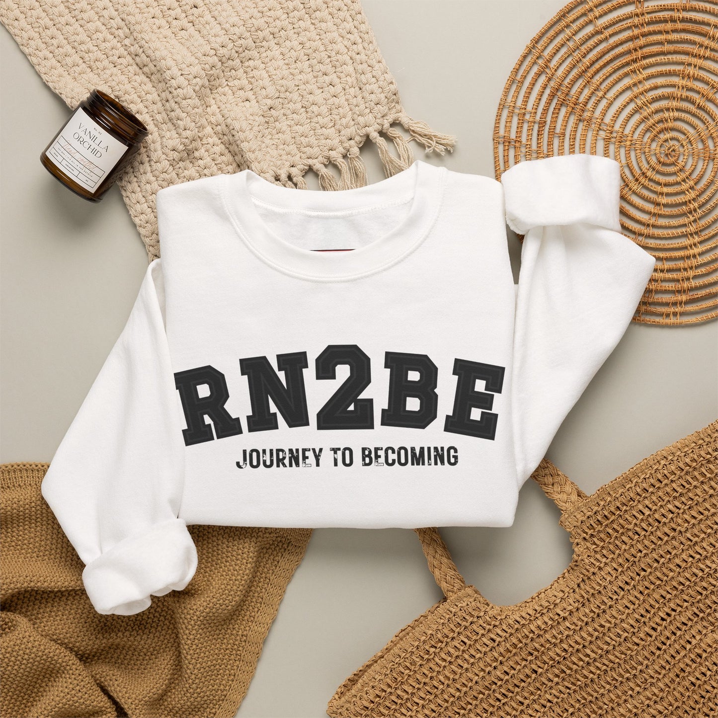 RN2BE® BlackOut Journey to Becoming Sweatshirt
