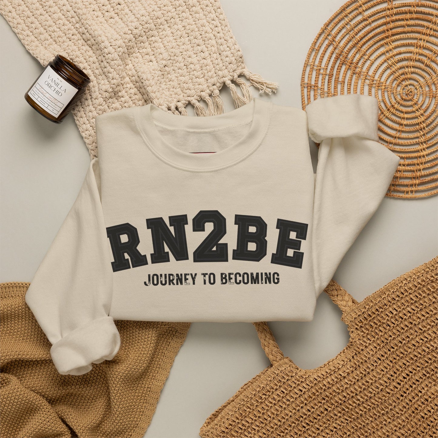 RN2BE® BlackOut Journey to Becoming Sweatshirt