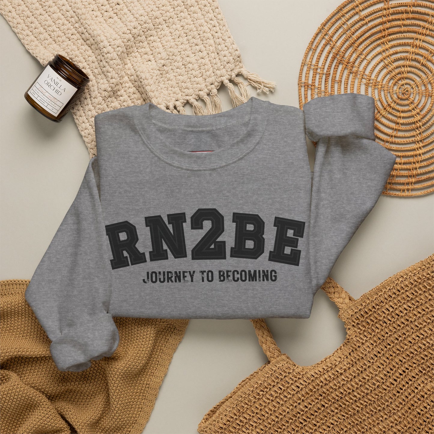 RN2BE® BlackOut Journey to Becoming Sweatshirt