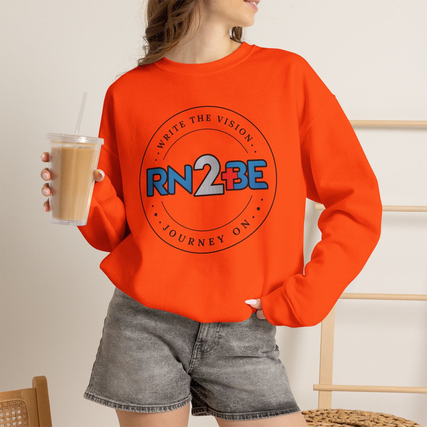 RN2BE Full Circle Logo Sweatshirt