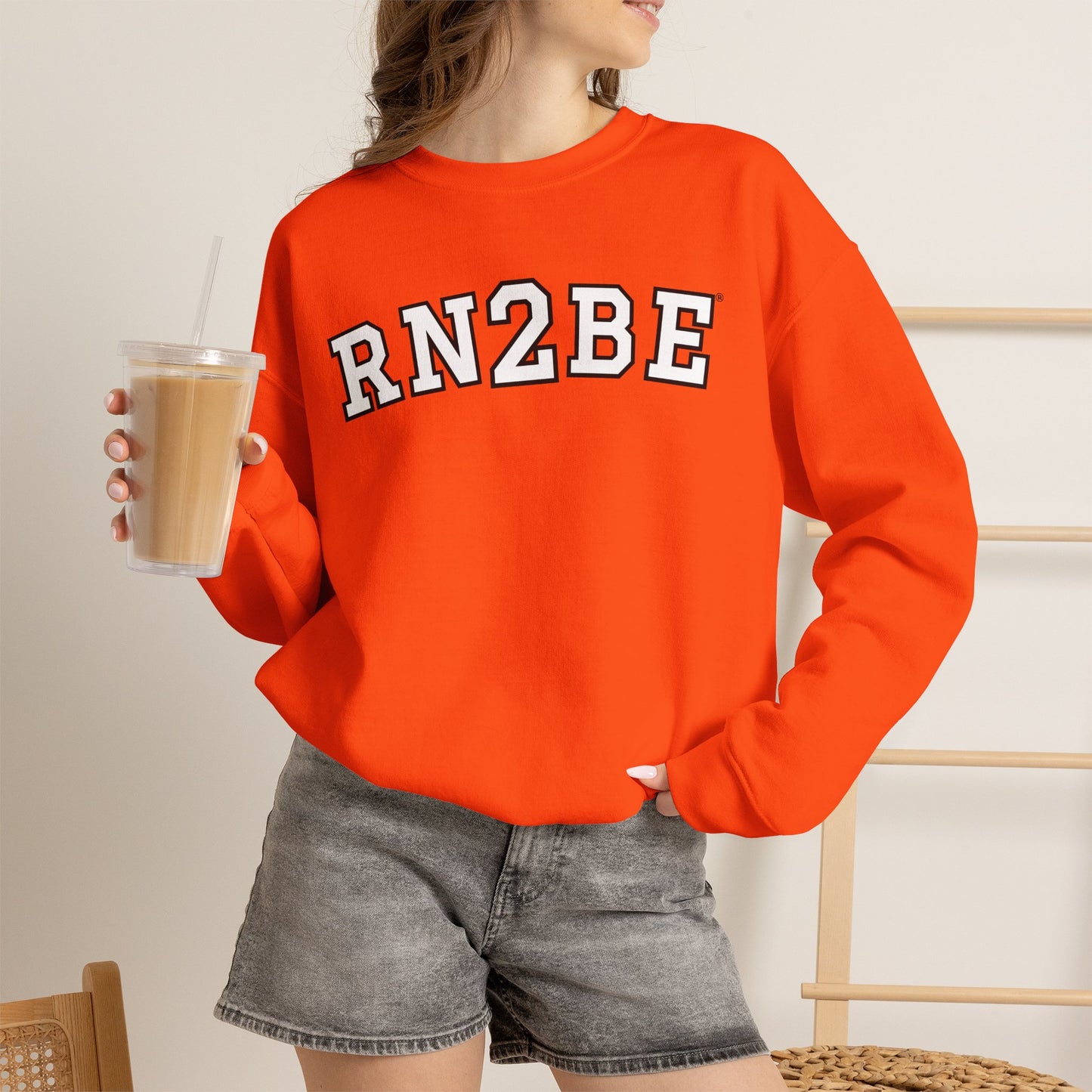 RN2BE® Logo Bold Sweatshirt